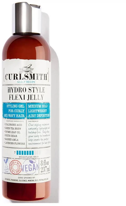 Curlsmith 컬스미스 하이드로 스타일 플렉시-젤리, 2개, 237ml - 쿠팡