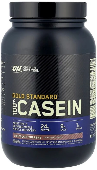 Optimum Nutrition Gold Standard® 100% 카제인 초콜릿 수프림 850g(1.87lb) OPN-02423, 850g, 1개 - 쿠팡