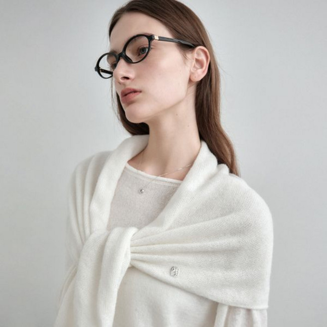 몽돌알파카 니트 숄 머플러 MDAC0424 Colors