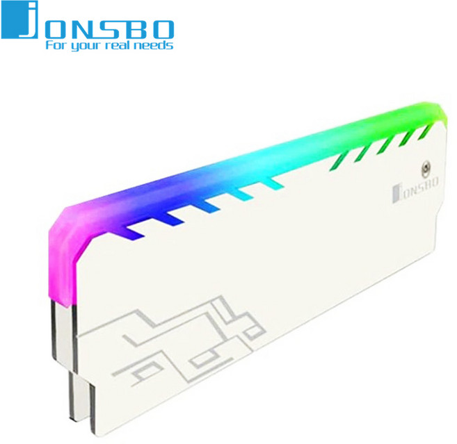 존스보 NC-1 화이트 메모리 램 방열판 AUTO RGB / 1PACK