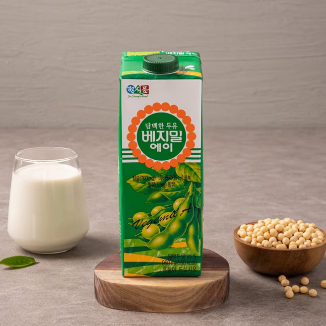베지밀 에이 담백한 두유, 950ml, 12개