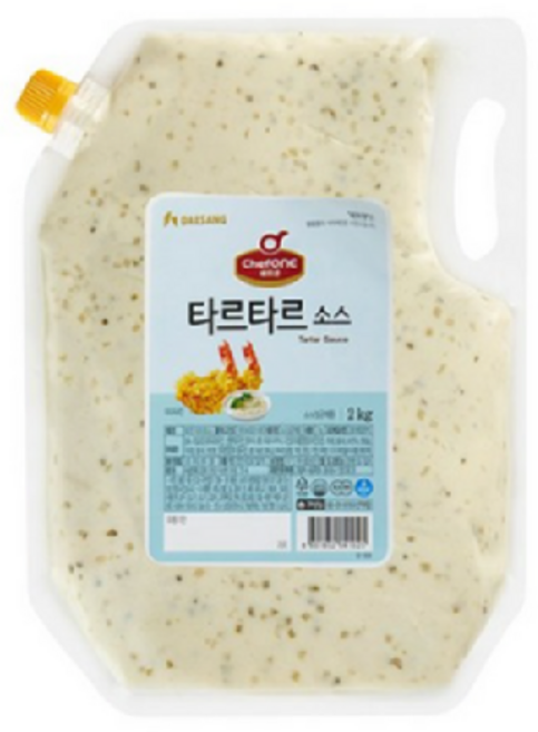 [얌얌마켓] 쉐프원 타르타르소스 (아이스박스 포함), 쉐프원 타르타르소스#(1EA)11690, 1개, 2kg
