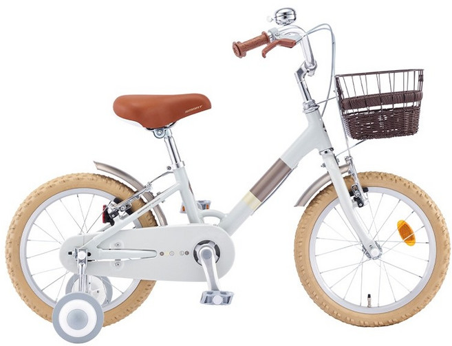 스마트 헤이즐 알루미늄 아동용 자전거, 1개, 140cm, 16인치 아이보리 미조립