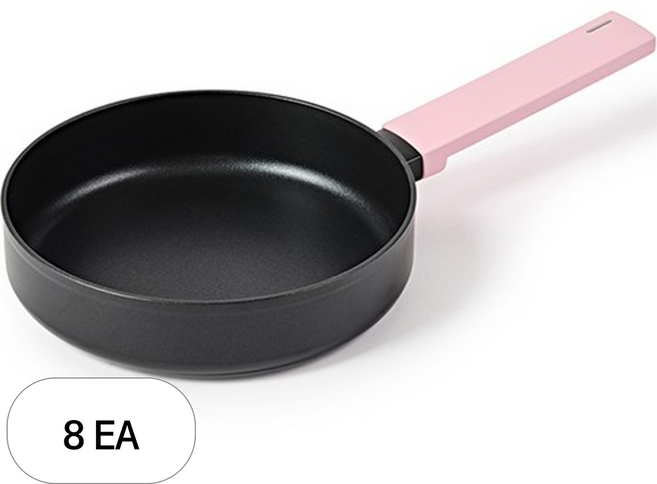 글라스락 인덕션 셰프토프 IH 스타팅 프라이팬, 24cm, 8개