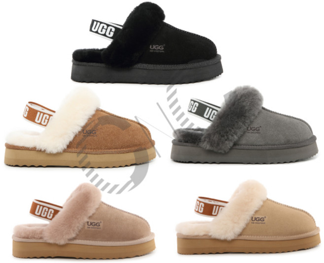 어그 어그슬리퍼 23FW 어그 DK 여성 양털 통굽 밴딩 백스트랩 코라 슬리퍼 dk092 호주 직송