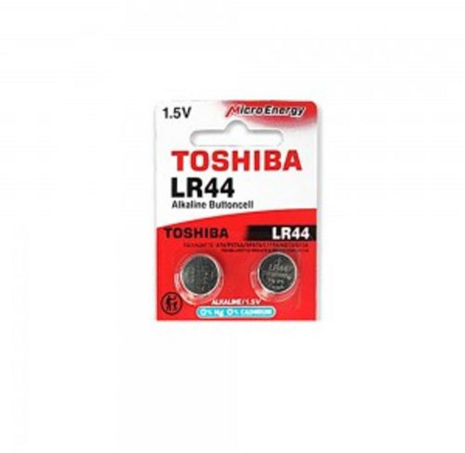 [버튼셀건전지] 도시바 TOSHIBA LR44 포장 2개입 1.5V 100mAh
