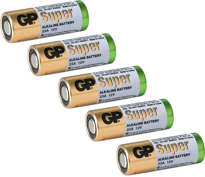 GP SUPER 23A 건전지 12V, 5개입, 1개