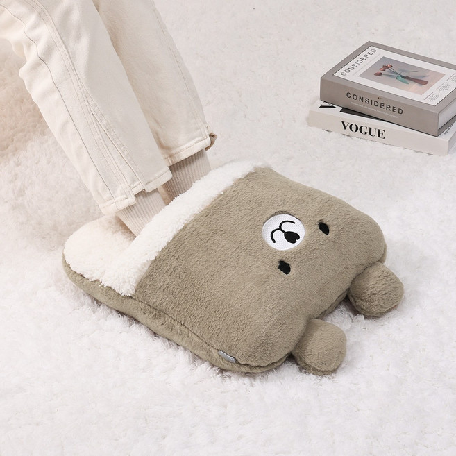 하바르고 귀여운 발담요 풋워머 안전한 발방한쿠션 수족냉증 쿠션, TYPE02