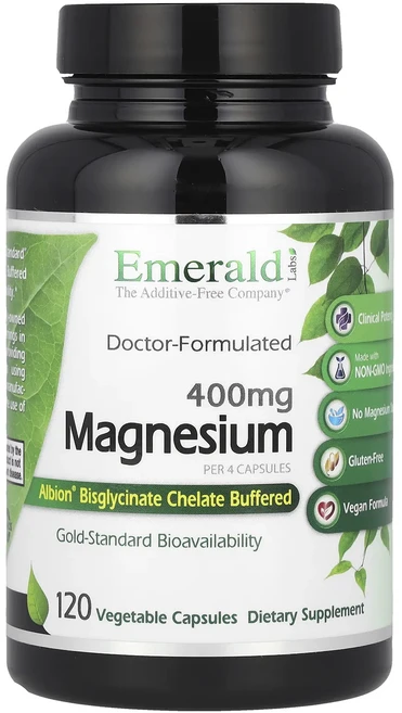 단백질 비타민 철분 마그내슘 칼슘 Emerald Laboratories 마그네슘 베지 캡슐 120정(캡슐 1정당 100mg) 고루고루섭취해주세요, EmeraldLaboratories마그네슘베지캡슐120, 1개 - 쿠팡