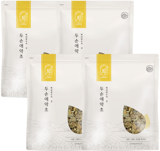 두손애약초 말린 그라비올라 차 건조 그라비올라잎 300g, 4개