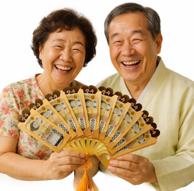 맘초이스 돈부채 용돈부채 어버이날 칠순 팔순 생신 기념일 선물 이벤트 용돈부채 10p, 단일