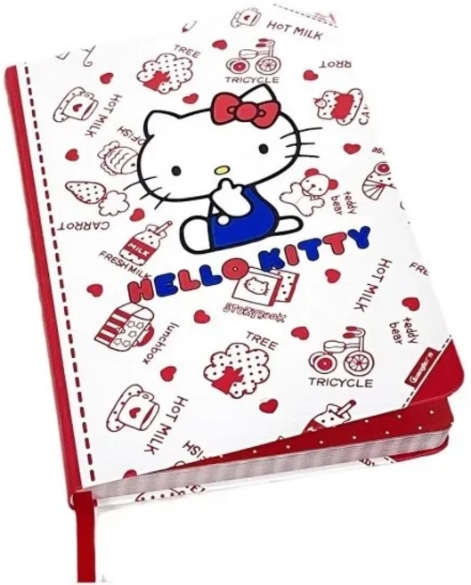 키티다이어리 키티노트 헬로키티공책 일기 메모 데일리 수첩, 1개