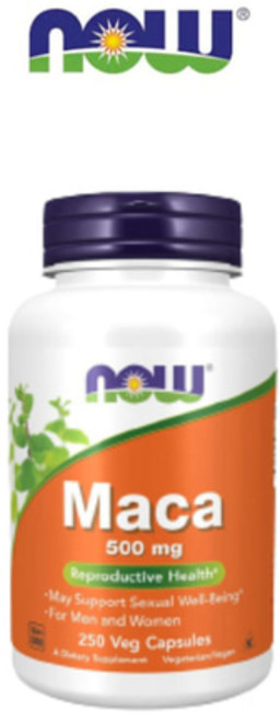 Now 나우푸드 마카 500mg 250캡슐, 1개, 250정