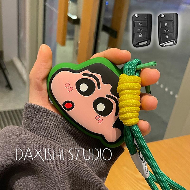 짱구키케이스 귀여운 폭스바겐열쇠커버, 기본 모델명/품번, A B 풀커버