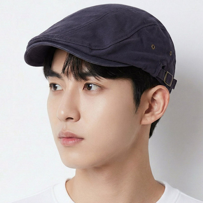 베이직엠 여름모자 헌팅캡 BASIC 워싱