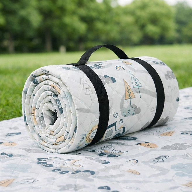 ROYAI ONE 휴대용 피크닉매트 대형 캠핑매트 방수 방습, A