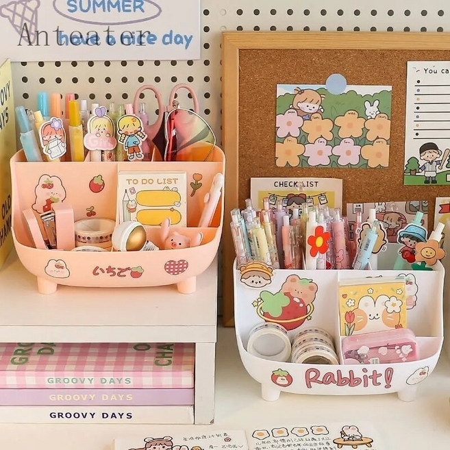 [Anteater]캐릭터 거치대 화장품 서랍형 수납함 필통 nb5 68130, 상품 02, 색상H - 100개 남음