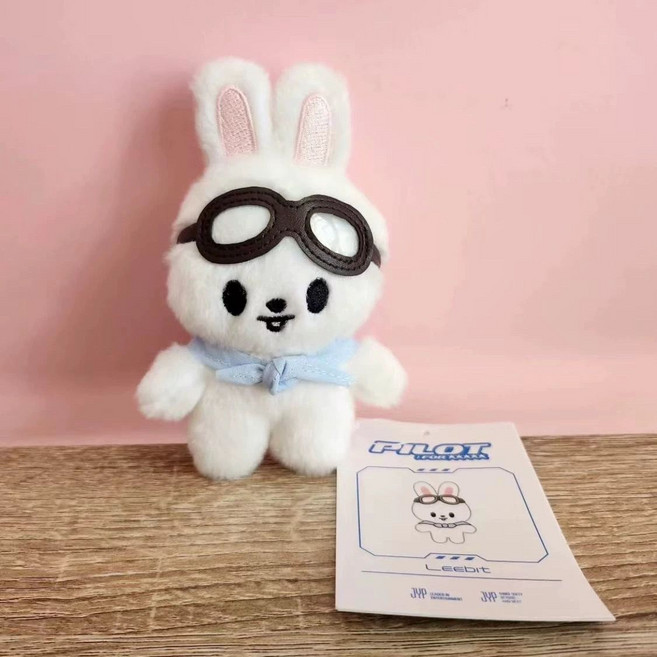 leefy 스트레이 키즈 스키즈 파일럿 인형 FM 봉제 케이팝 장난감 필드 리 롱푸 키체인 카와이 애니메이션 동물 플러스 선물 10cm PILOT5, [01] in store, [01] in store, 1개