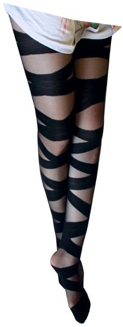 Women Pantyhose Sexy Jacquard Lingerie Hight Waist Tights Stocking Present Gift