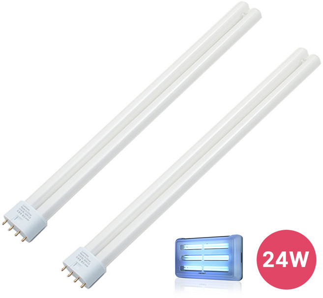 Lumimax 24W UVA등 BL 포충램프 2개