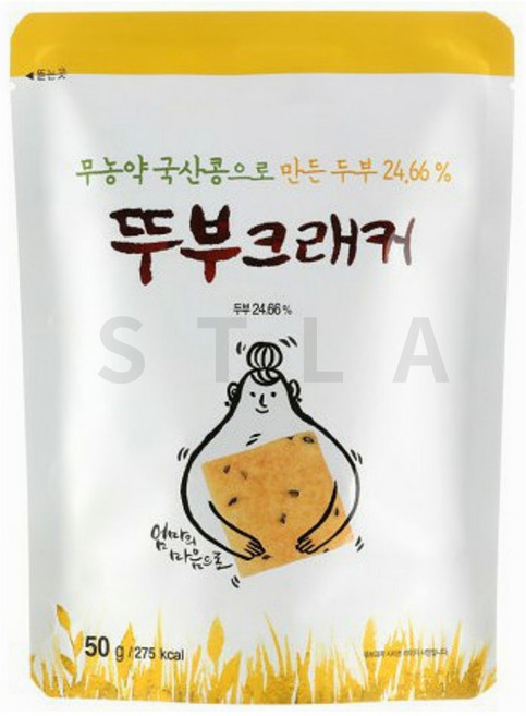 무농약 뚜부크래커 50g 비스켓 비스킷 수입과자, 1개