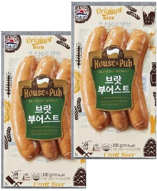 [대림] 브랏부어스트 300g 2개