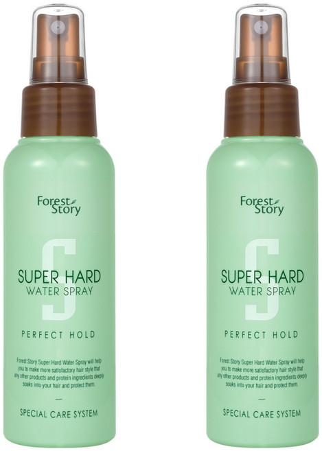 포레스트스토리 슈퍼 하드 워터 스프레이, 100ml, 2개