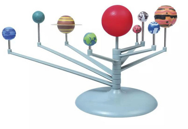 티칭스팀 DIY 태양계 모형 행성 만들기 장난감 STEAM 과학 실험 키트, 1개