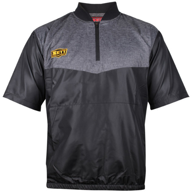 [BOK-366] ZETT 반팔 바람막이 (검정)