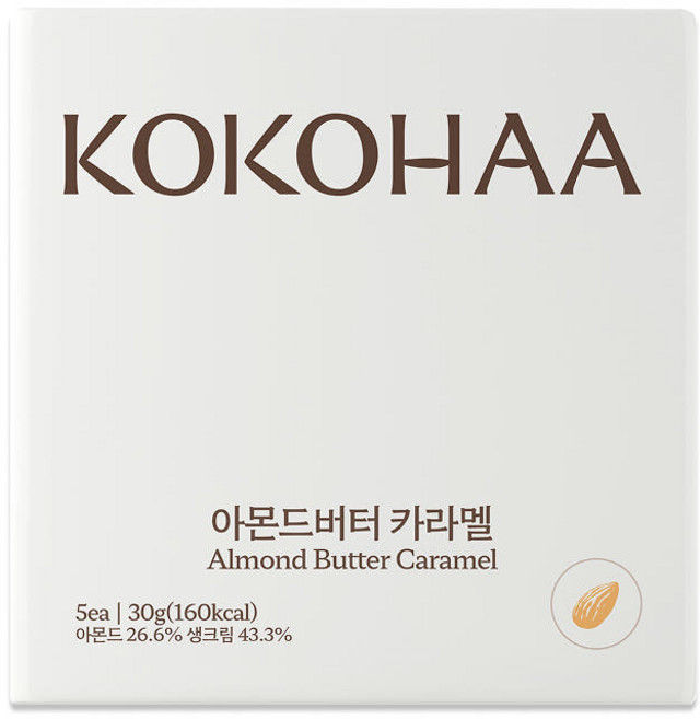 코코하 수제 아몬드 버터 카라멜 7g x 5개