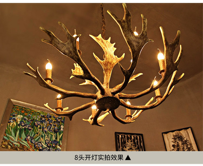 사슴뿔조명 까페조명 거실조명 인테리어조명 침실 카페 식탁 별장 펜션 100cm 옷가게