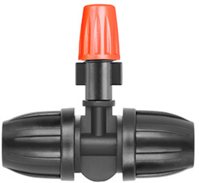 HK sell 코어라인 스프링클러 액세서리 호스 연결 추가 부품, 윈디팡 T자 미스트, 윈디팡 T자 미스트, 1개