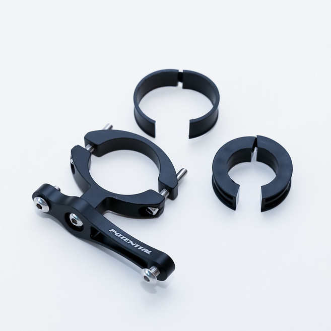 노네임 핸들바용 물병 케이지걸이, 1개, 블랙