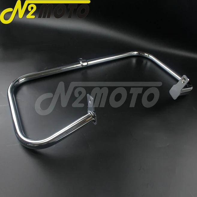 혼다 섀도우 에어로 VT 750 400 오토바이 크롬 엔진 가드 고속도로 크래시 바 울타리 보호대 범퍼 2004-201, 01 Chrome
