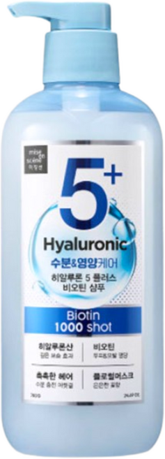 미쟝센 히알루론 5 플러스 비오틴 샴푸, 700g, 3개