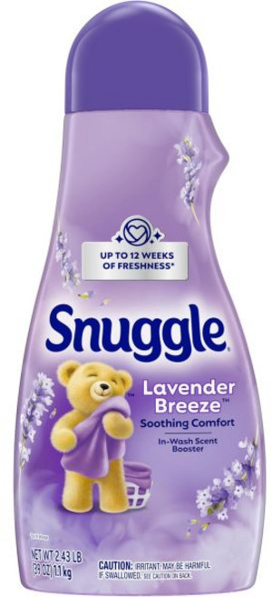 스너글 인 워시 향기 부스터 라벤더 21온스 4입 팩, Lavender and Vanilla Orchid, 39 Fl Oz (Pack of 1), 1개