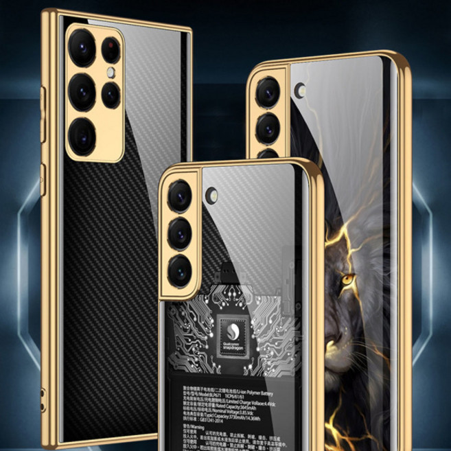 주주연구소 갤럭시 S24 S23 FE S22 S21 울트라 케이스 강화유리, 4199-S23+, 1, 1개