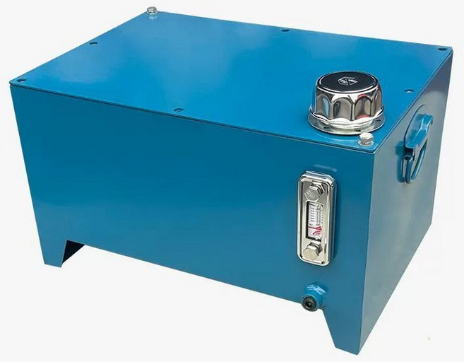 유압 오일 탱크 물 급유 실린더 펌프 자바라 스테이션 유니트 말통 유압오일탱크 밸브 소형, 40L 매입형, 두꺼운 주철, 1개