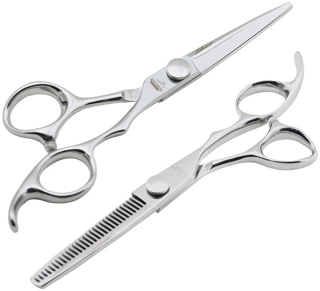 아이치 전문가용 커트+틴닝 미용가위 세트 AI-AM SET, 1개, AM SET_6.0 실버