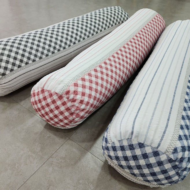 쭈앙 (커버) 시어서커 여름 사탕베게 커버 안고자는베개 커버 롱캔디 커버 캔디베개 사탕쿠션 커버, 베라그레이