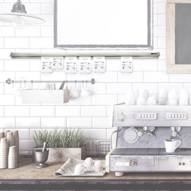 오더랙 빌지 특대형 120cm 호텔 식당 커피숍 주문서 꽂이, 본상품