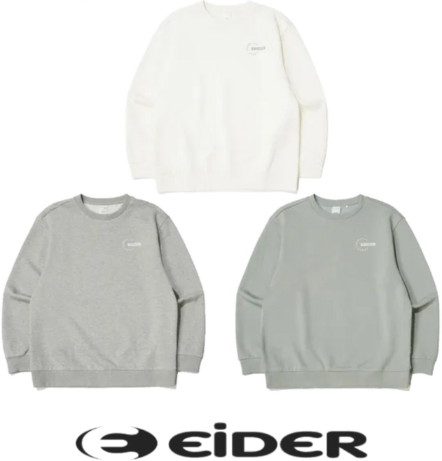 아이더 공용 크루넥 부드러운 맨투맨 봄 가을 간절기 맨투맨티셔츠 라운드 커플맨투맨 커플티셔츠 커플티 남자맨투맨 여자맨투맨 스웨트셔츠