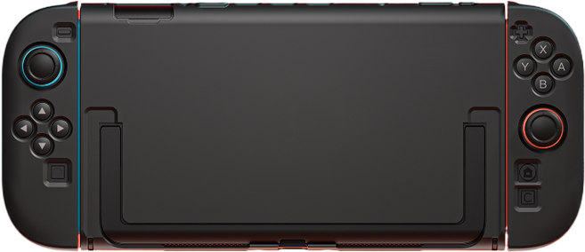 Silk Road 닌텐도 스위치2 충전호환 스탠다드 솔리드PC하드 케이스, 1개, 블랙, SW2