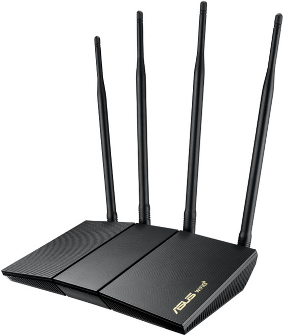 ASUS華碩 RT-AX1800HP V2 AX1800 AiMesh 雙頻WiFi 6 無線路由器 分享器 高速穩定覆蓋廣, 1個