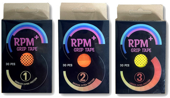 RPM 알피엠 플러스 그립 실리콘 테이프 중약지테잎, 3번, 1개