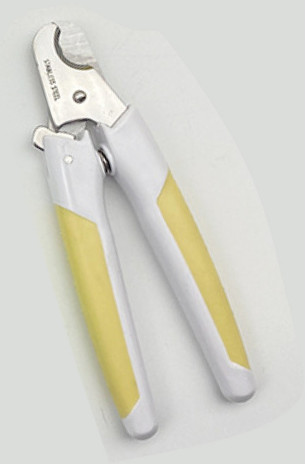 TAA 타콤 고양이 손톱깍이 타콤 미용도구 발톱깍이 강아지 애완견 반려동물 안전 전문가용 동물병원용, 1개, 강아지-노랑