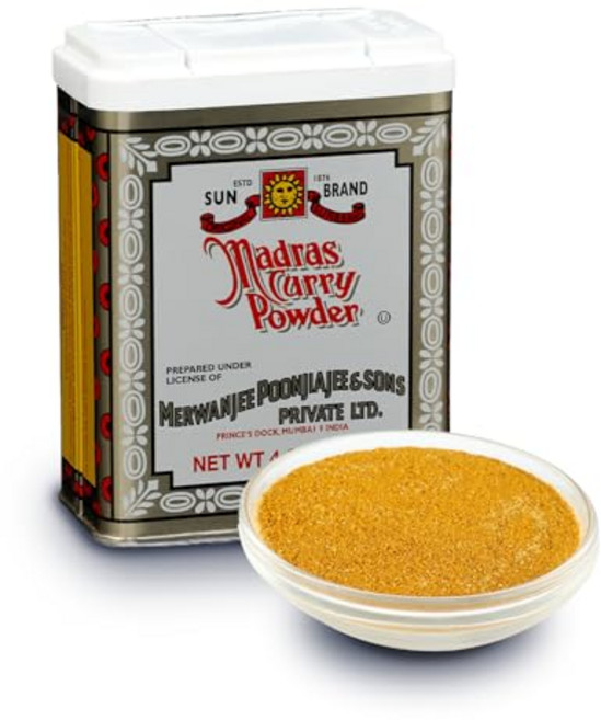 선 브랜드 마드라스 카레 가루 113.4 그램 Sun Brands Madras Curry Powder 4 oz, 1개, 113.4g