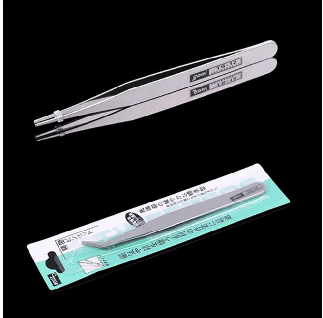 정밀 핀셋 실험용 네일아트 프라모델 비즈공예 수공구, TS-14