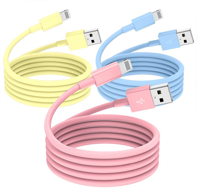 루미아코어 아이폰 8핀 고속충전 케이블 라이트닝 케이블, 1세트, usba-light, 2m