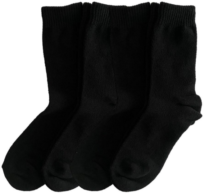 남자 수면양말 4족 세트 국산 고급 남성 겨울 양말 큰발